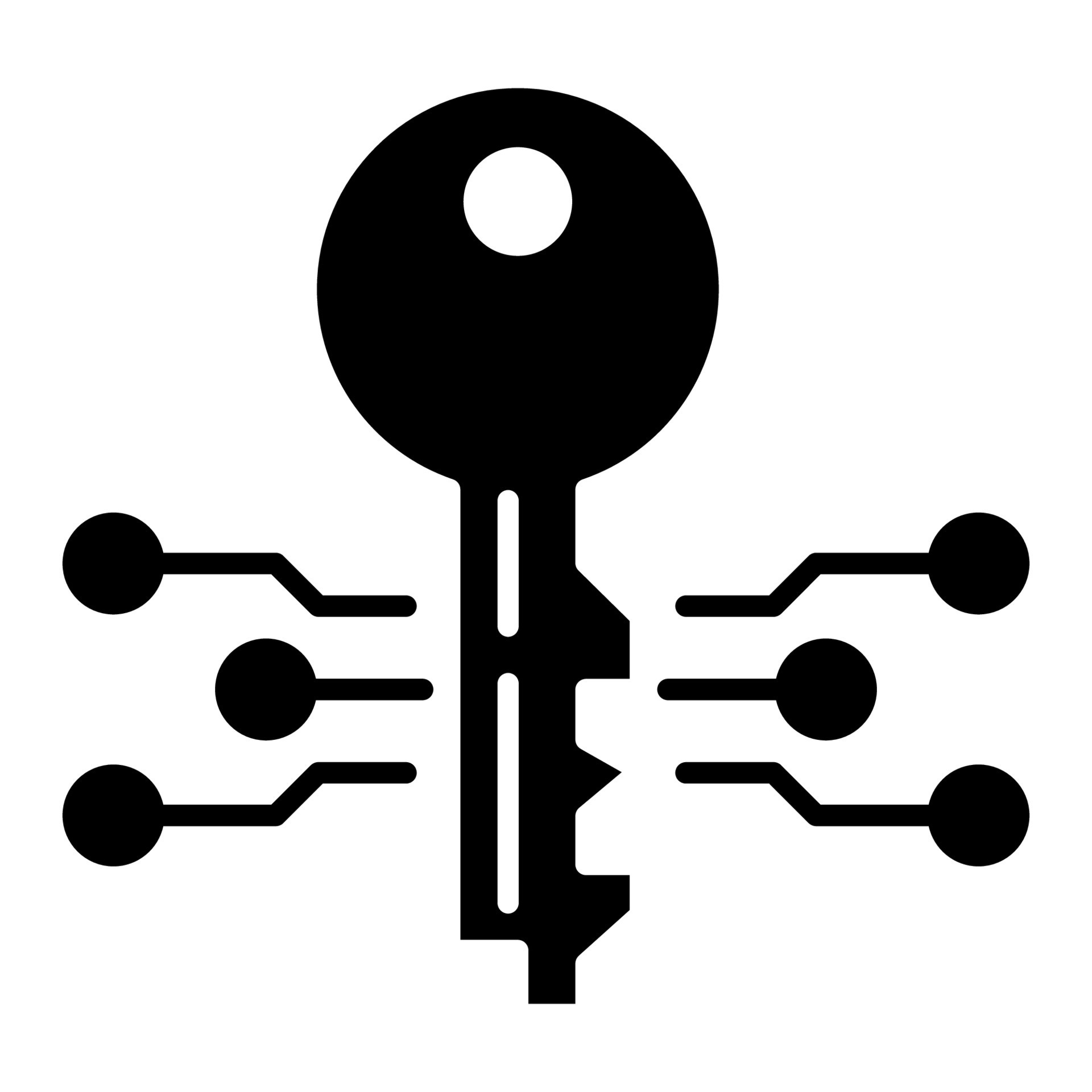 electronic key icon, suitable for a wide range of digital creative