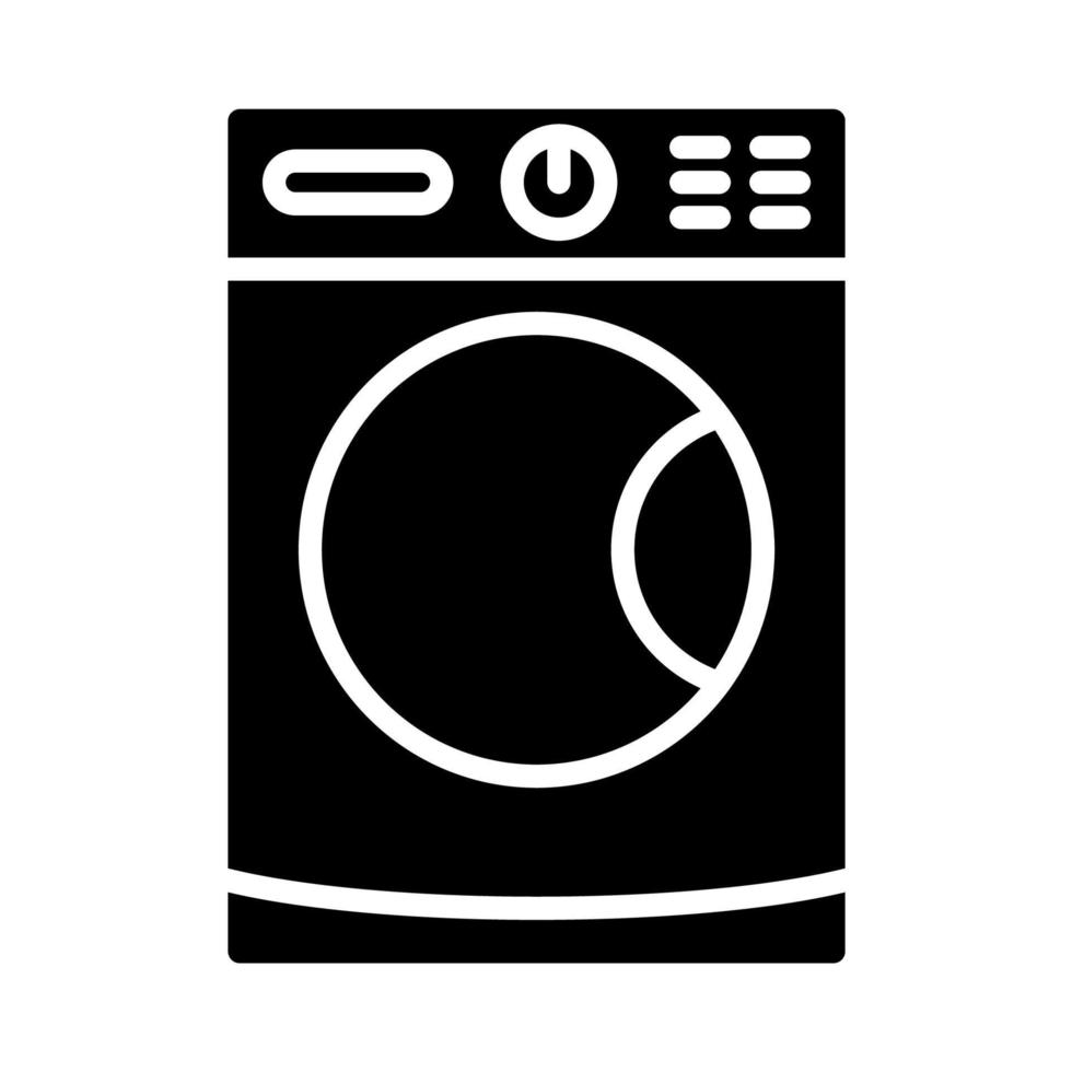 Washing machine icon, suitable for a wide range of digital creative projects. Happy creating. vector
