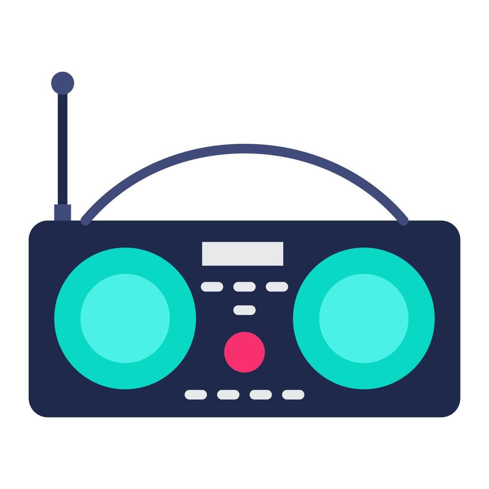 radio icon, suitable for a wide range of digital creative projects. Happy creating. vector