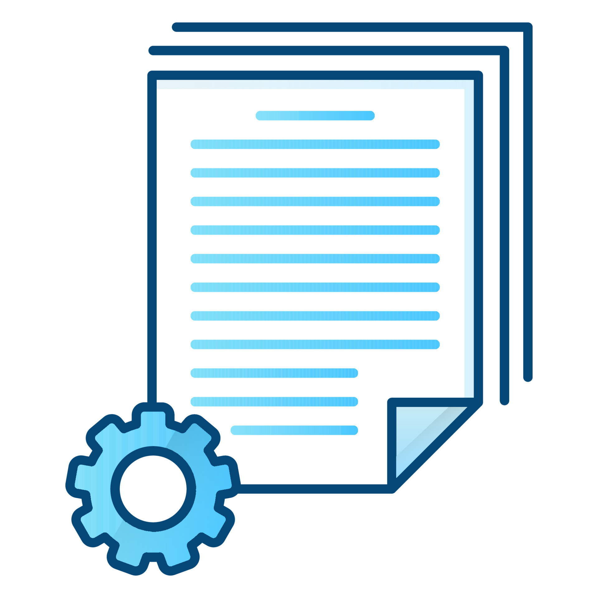 batch processing icon, suitable for a wide range of digital creative ...