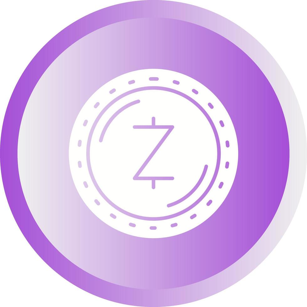 Zcash Currency Vector Icon
