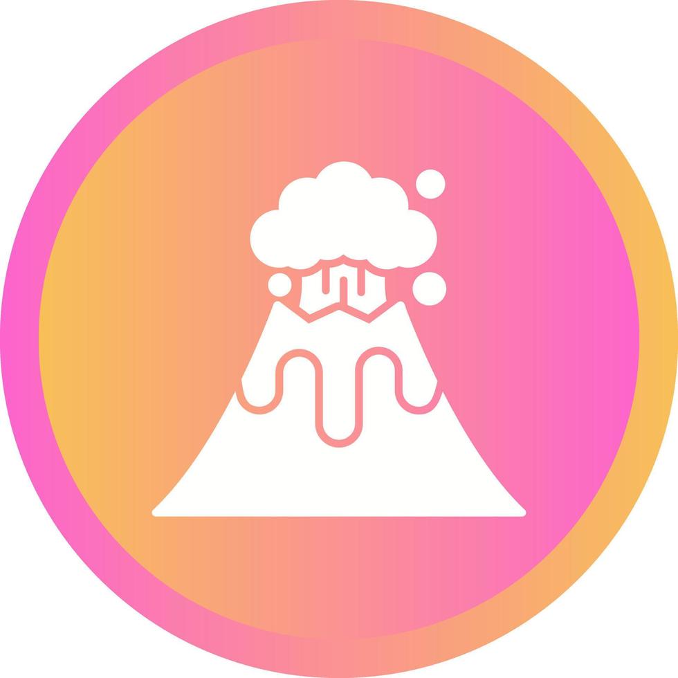 Volcano Vector Icon