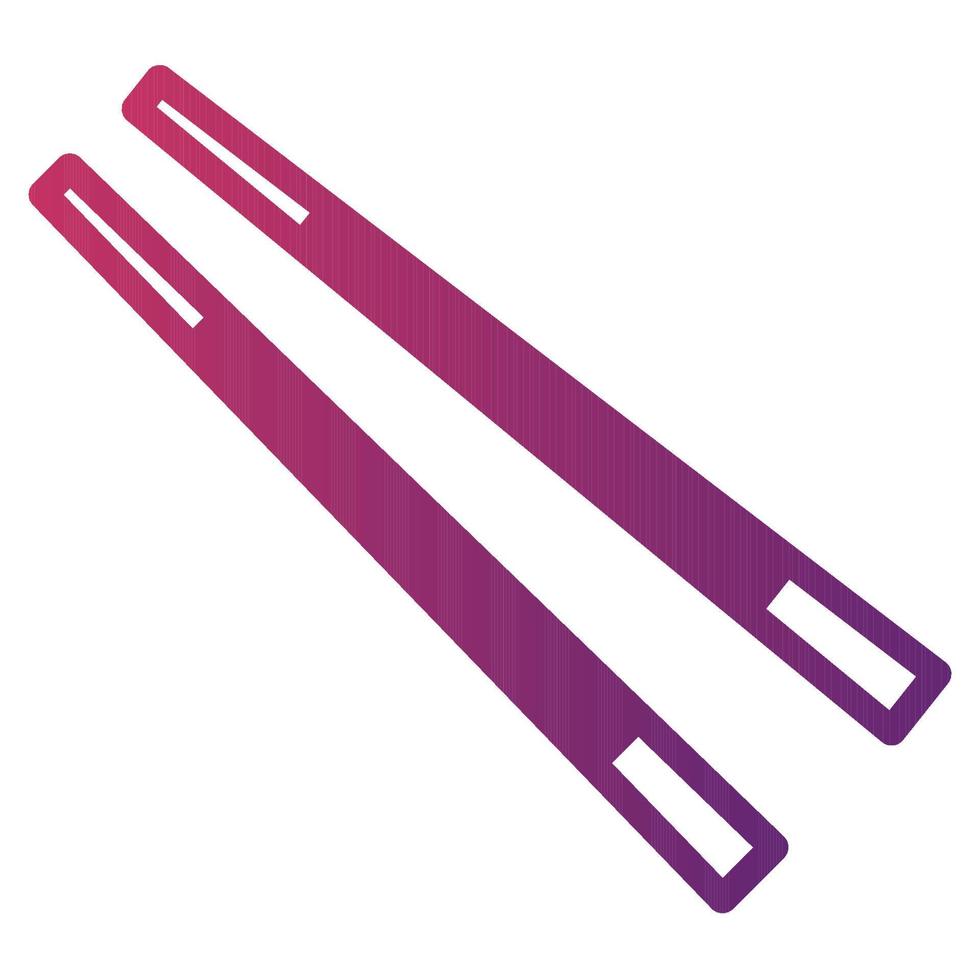 Chopsticks icon, suitable for a wide range of digital creative projects. Happy creating. vector