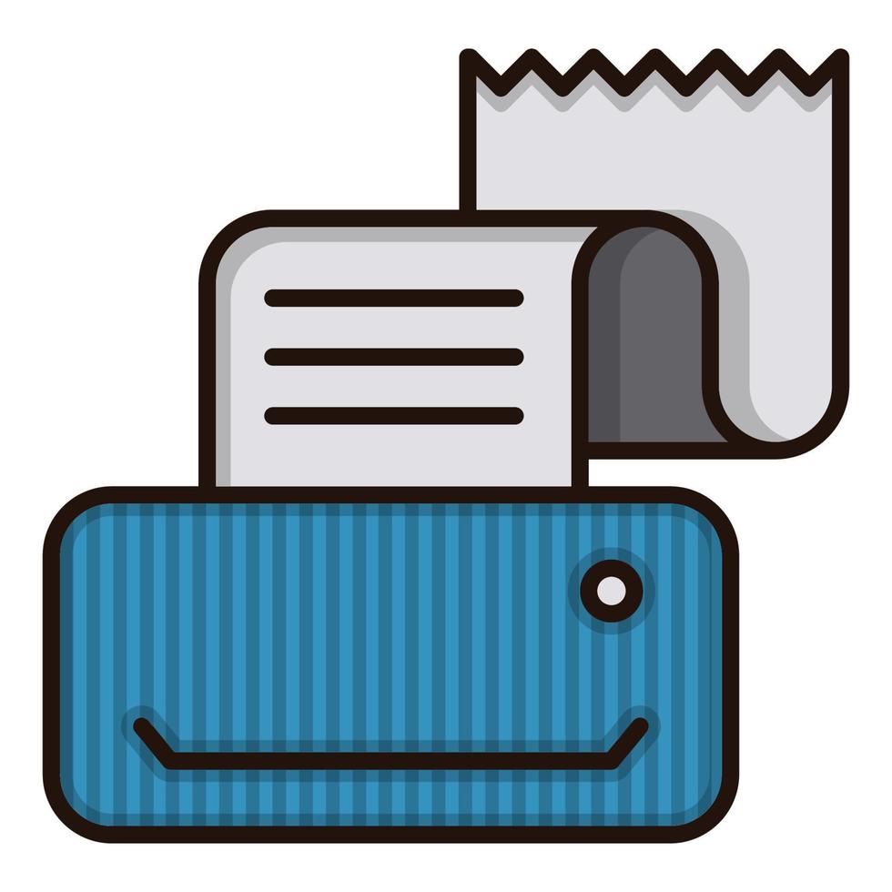 fax icon, suitable for a wide range of digital creative projects. Happy creating. vector