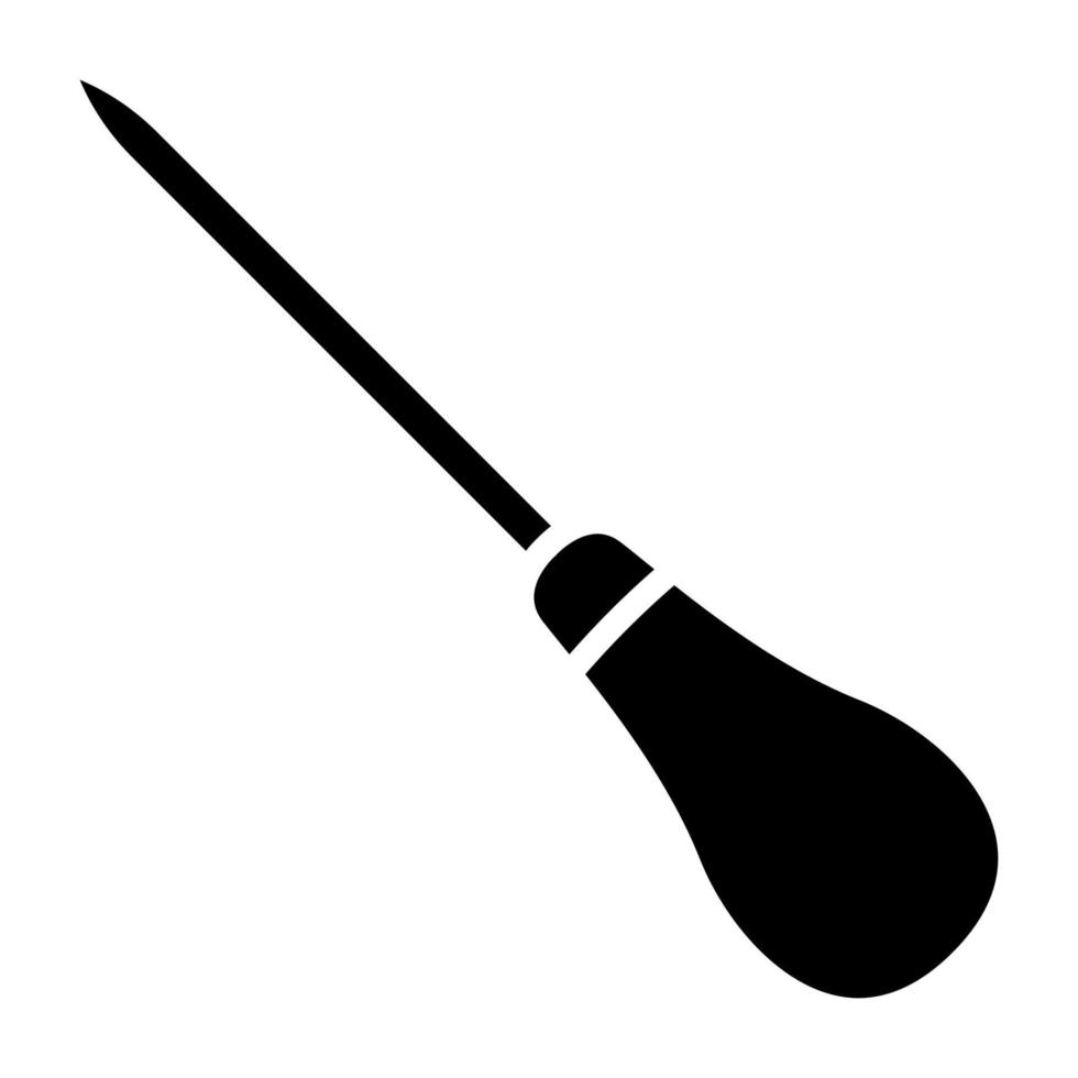 Bradawl icon, suitable for a wide range of digital creative projects. Happy creating. vector