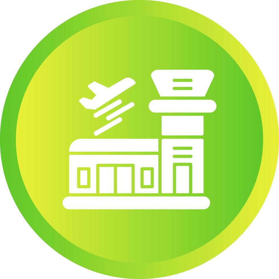 icono de vector de aeropuerto