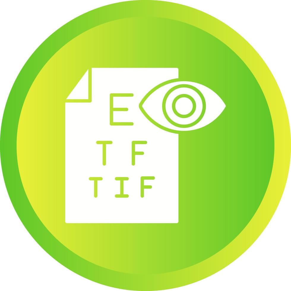 Eye Test Vector Icon