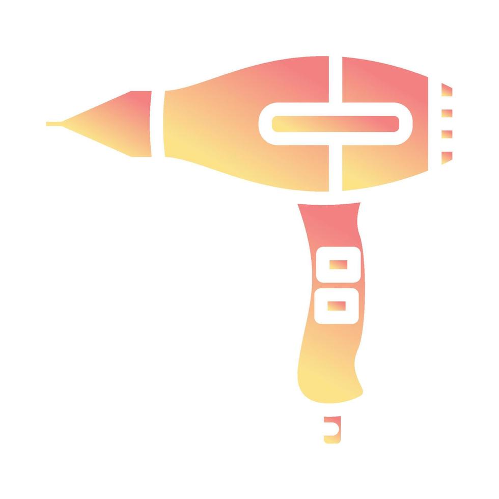 Hair dryer icon, suitable for a wide range of digital creative projects. Happy creating. vector