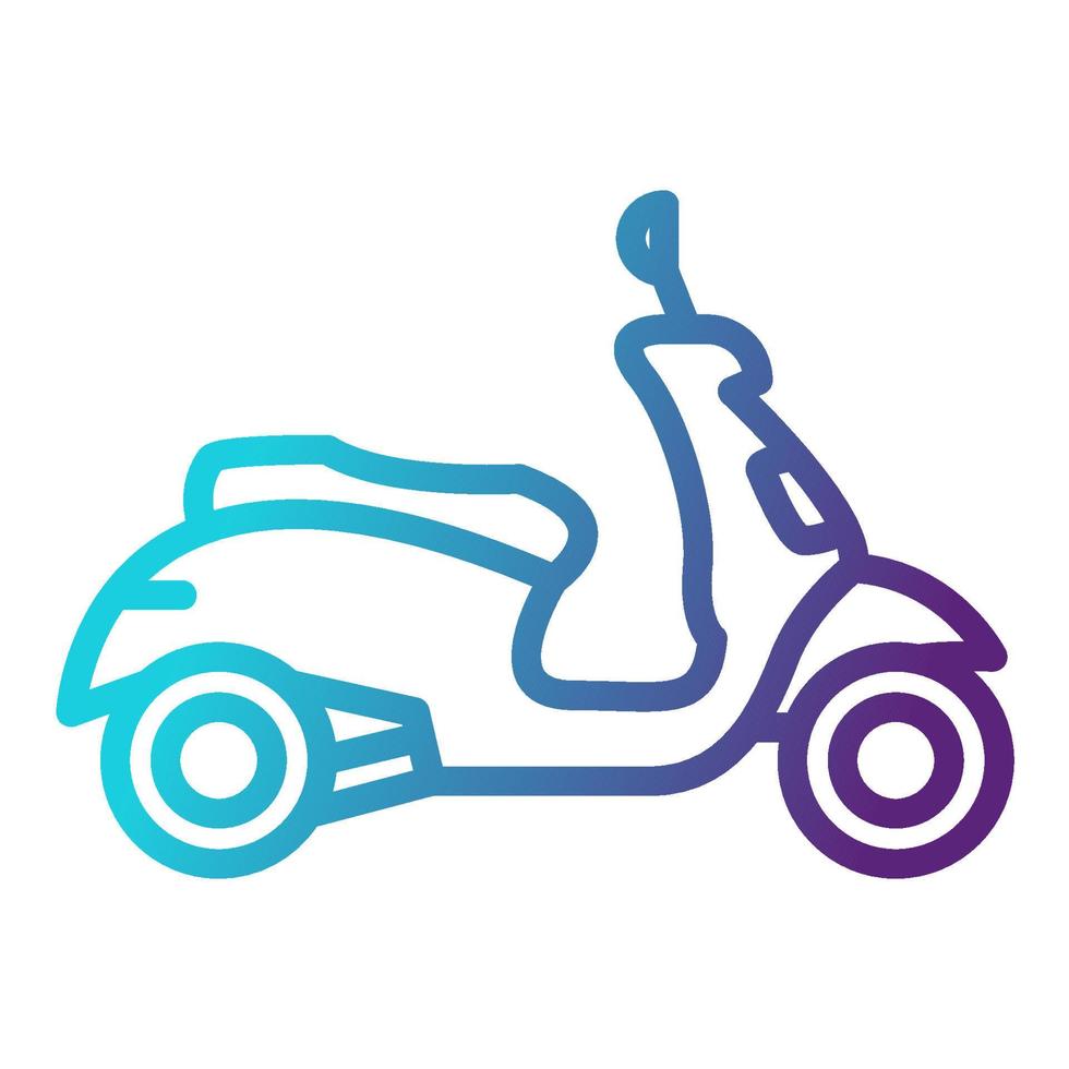 Scooter icon, suitable for a wide range of digital creative projects. Happy creating. vector