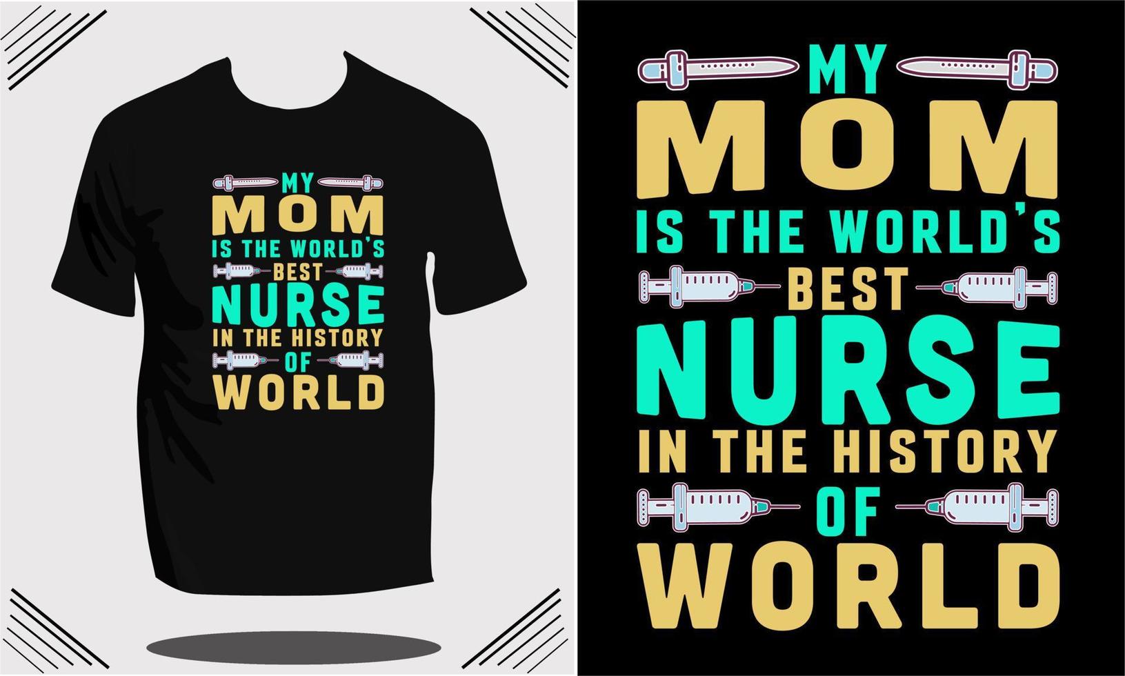 women nurse t shirt design or t shirt design template and vector