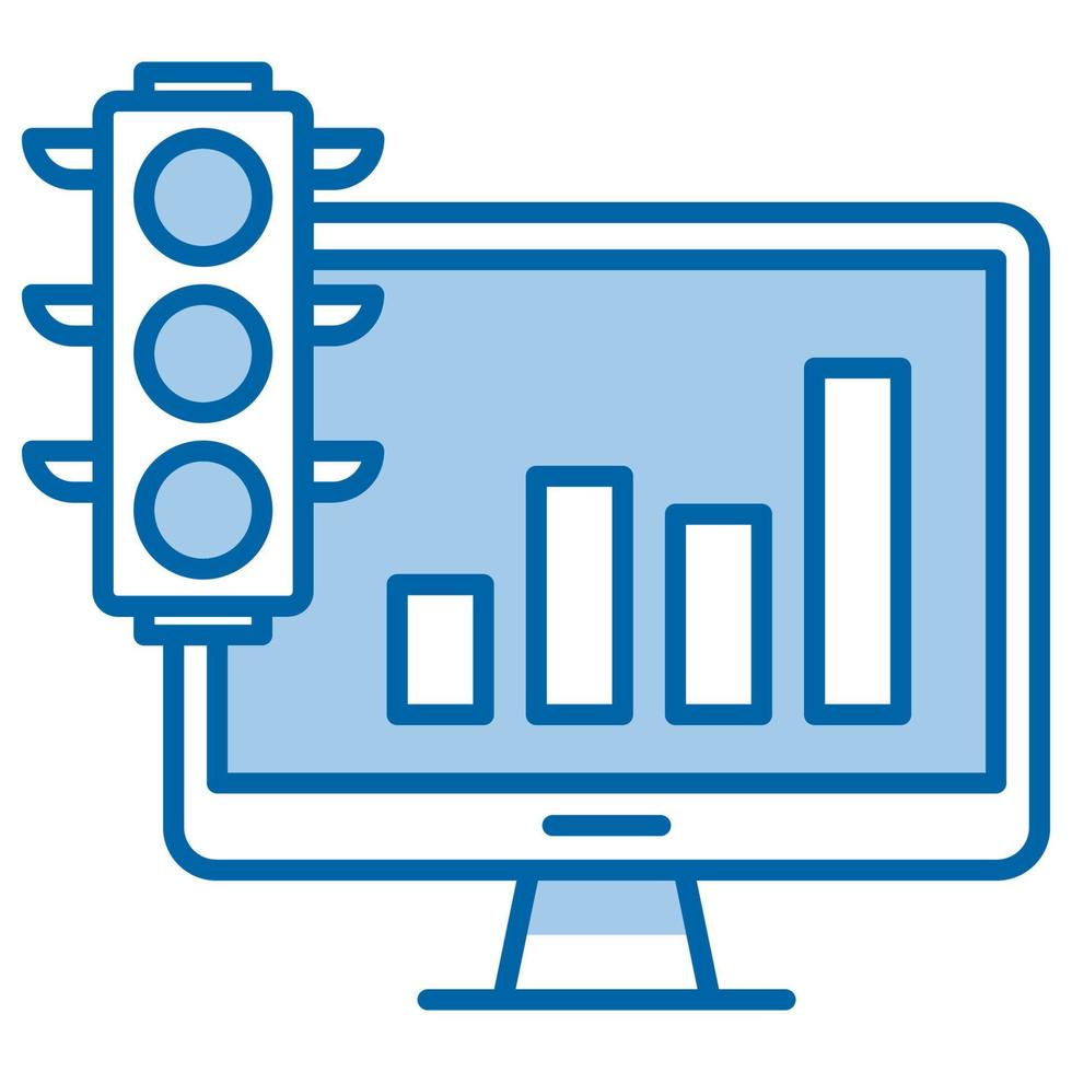 growth traffic icon, suitable for a wide range of digital creative projects. Happy creating. vector