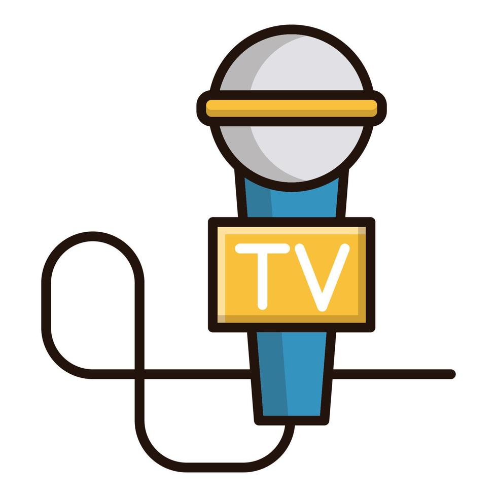 microphone icon, suitable for a wide range of digital creative projects. Happy creating. vector