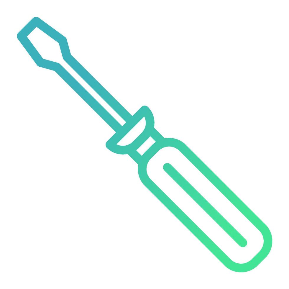 Screwdriver icon, suitable for a wide range of digital creative projects. Happy creating. vector