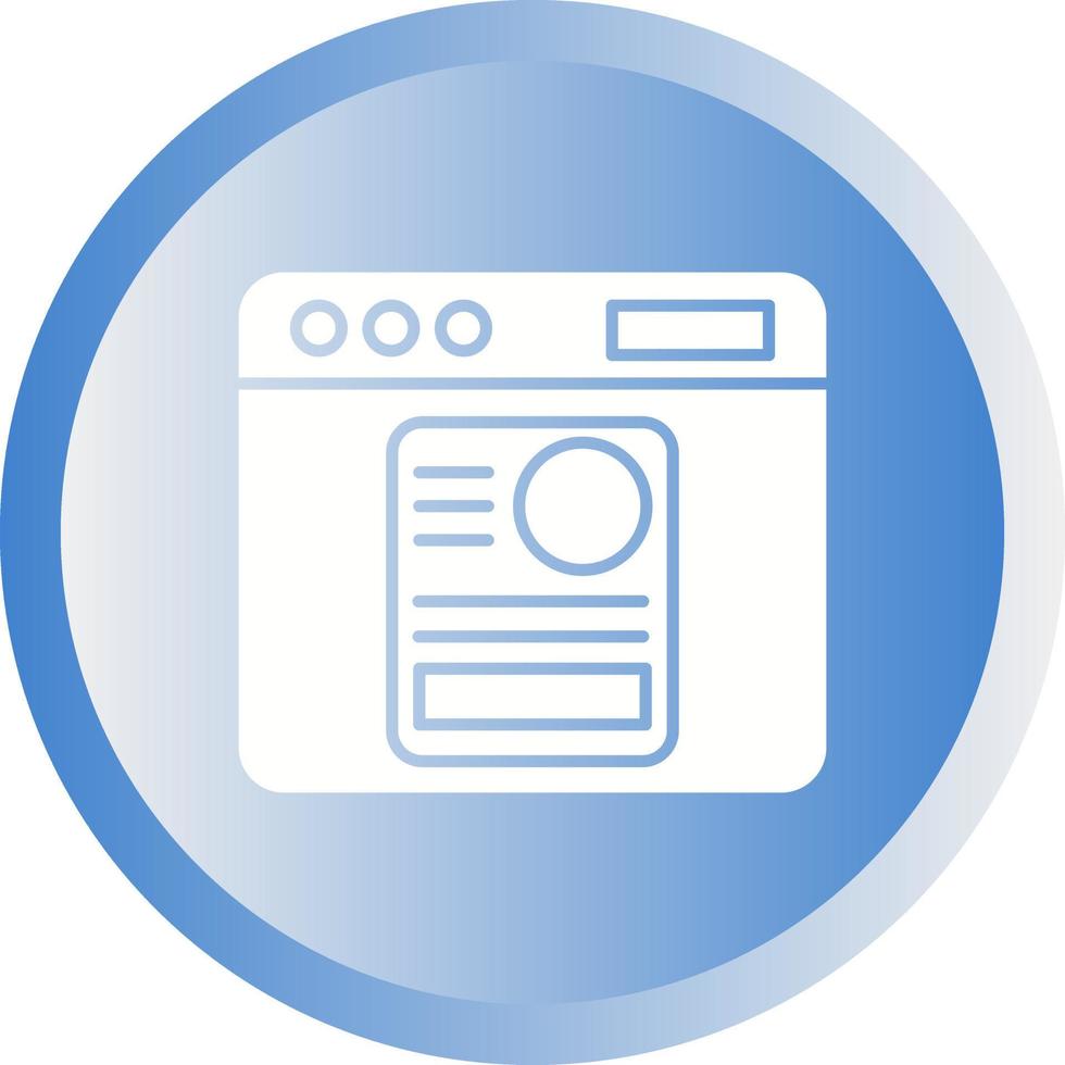 Blog Vector Icon