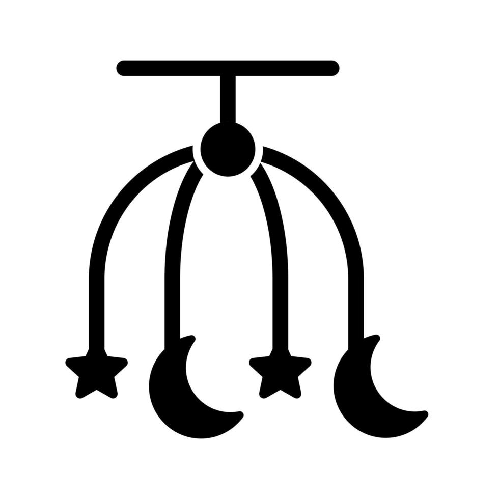 Crib Toy Vector Icon