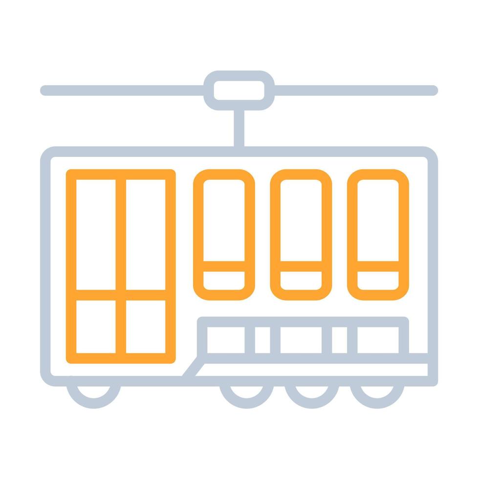 Streetcar icon, suitable for a wide range of digital creative projects. Happy creating. vector