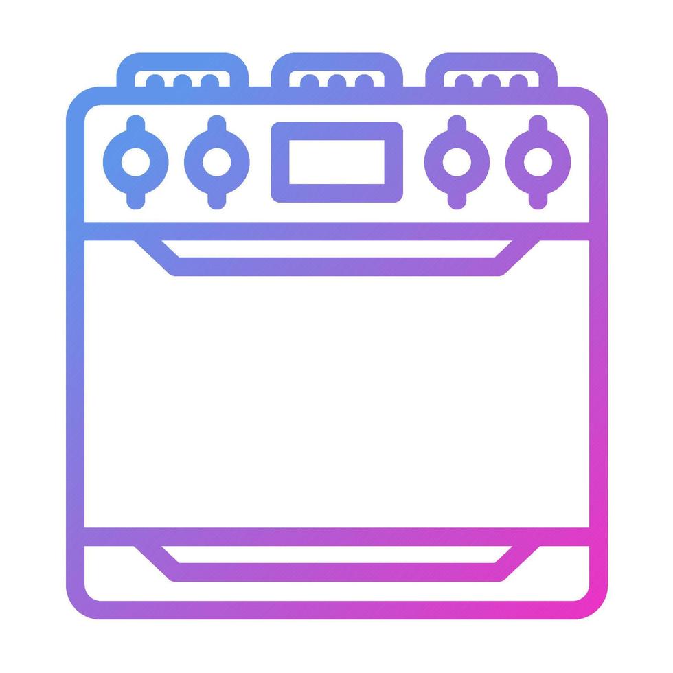 icono de estufa, adecuado para una amplia gama de proyectos creativos digitales. feliz creando. vector