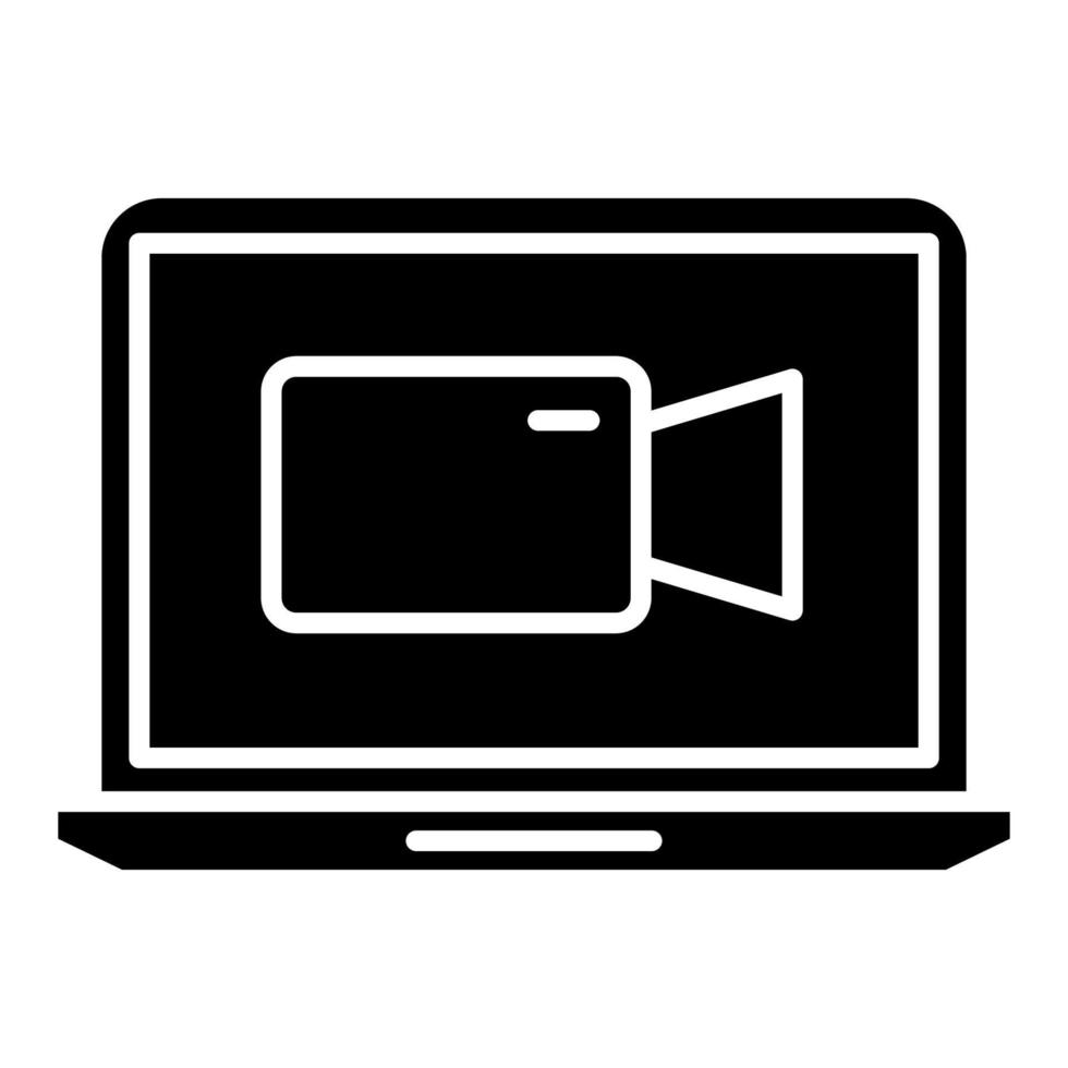 video chat icon, suitable for a wide range of digital creative projects. Happy creating. vector