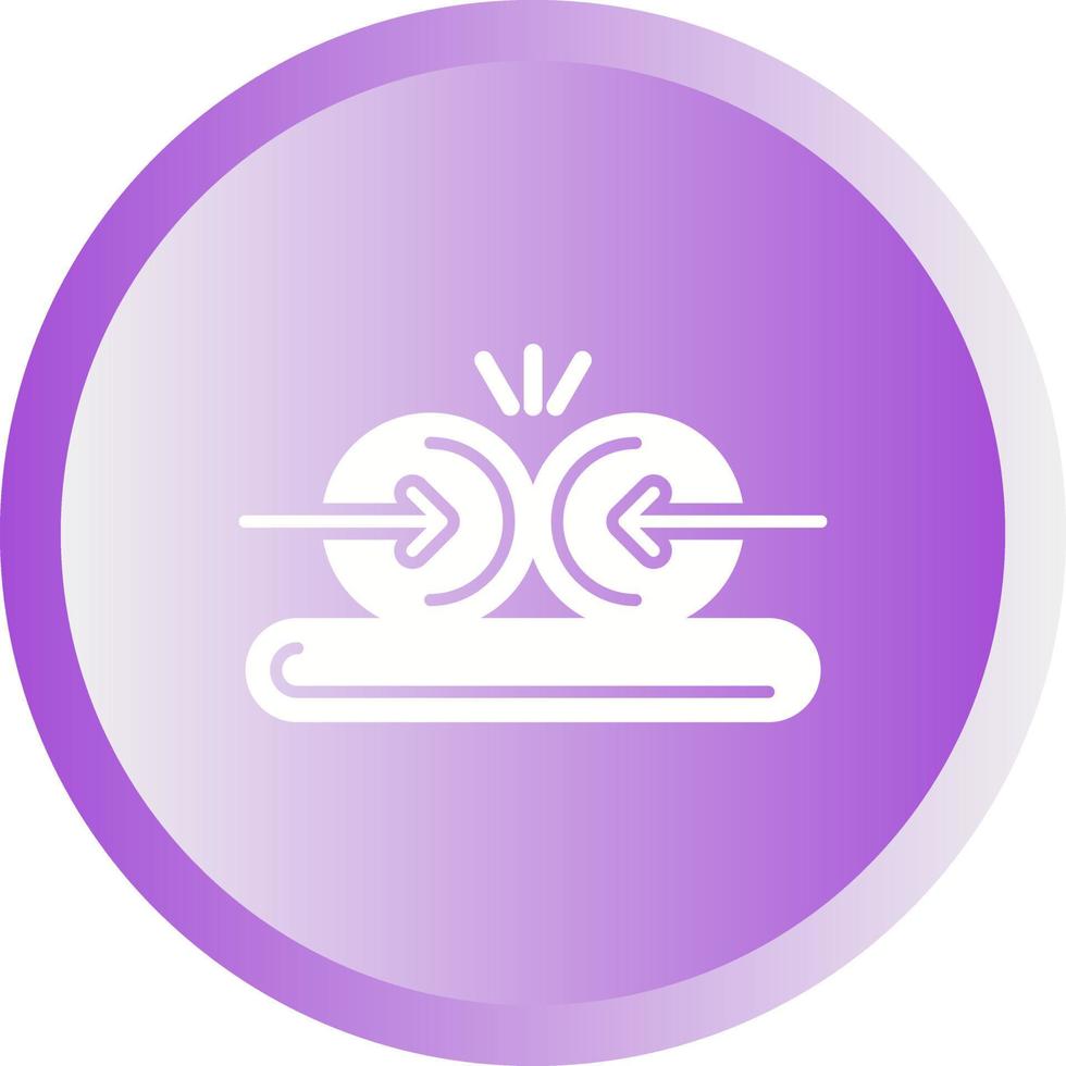 Collision Vector Icon