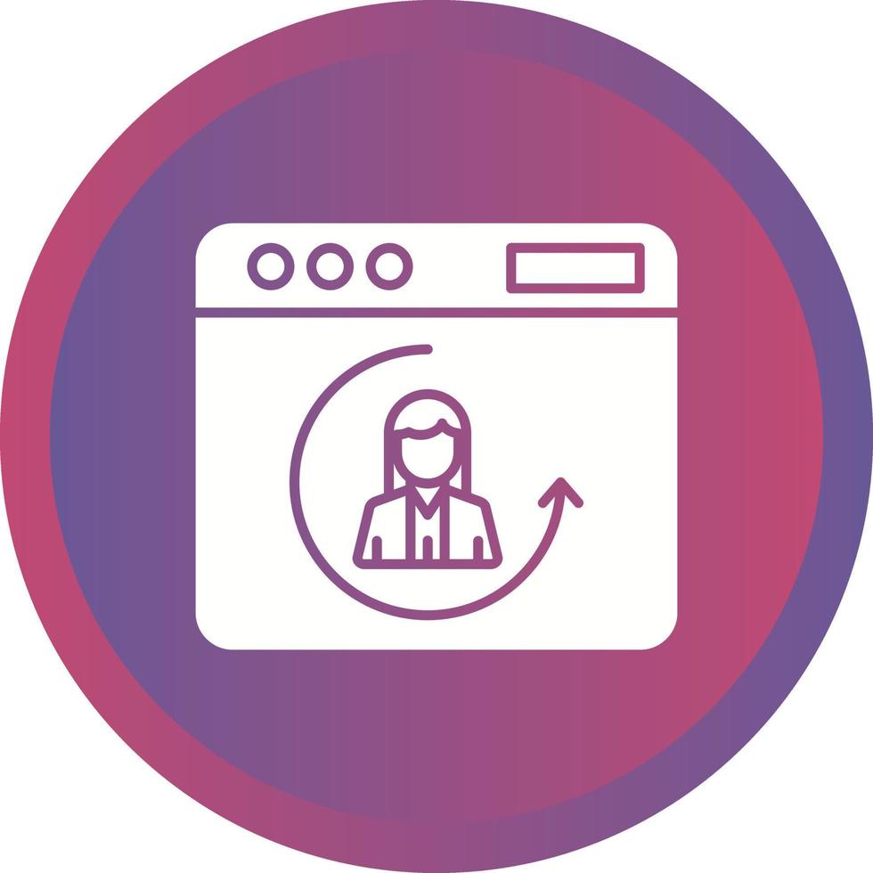 Return Visitor Vector Icon