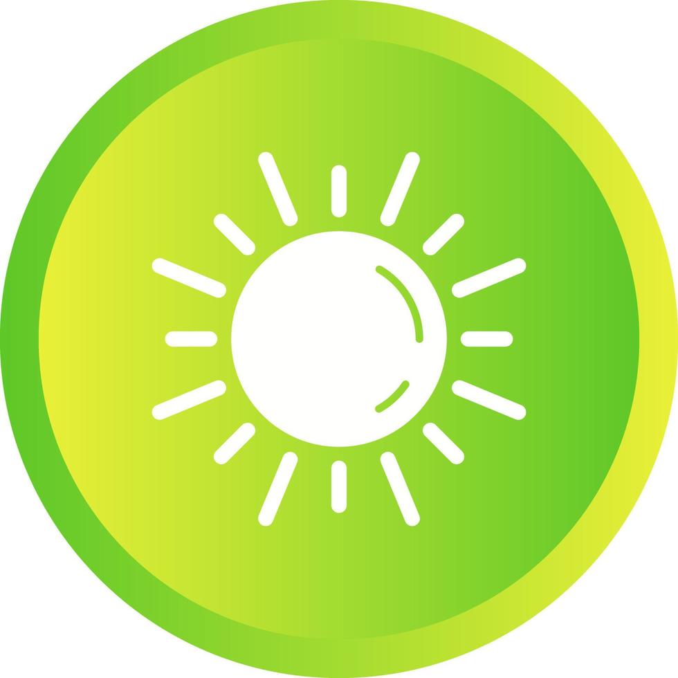 Sun Vector Icon