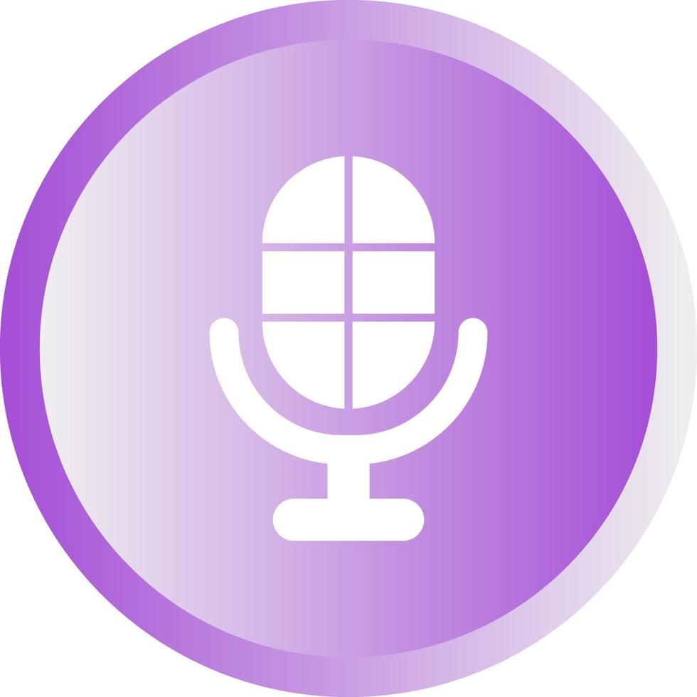 Microphone Vector Icon