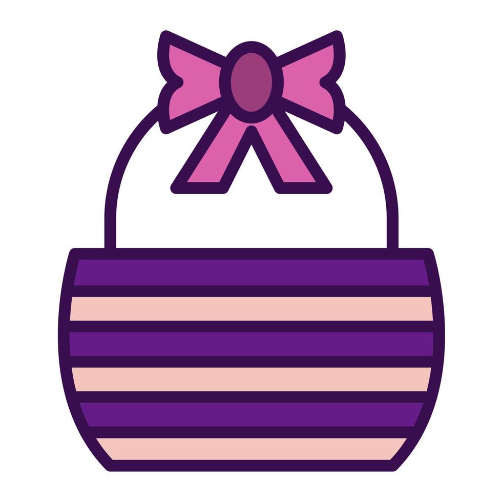 Bread basket icon, suitable for a wide range of digital creative projects. Happy creating. vector