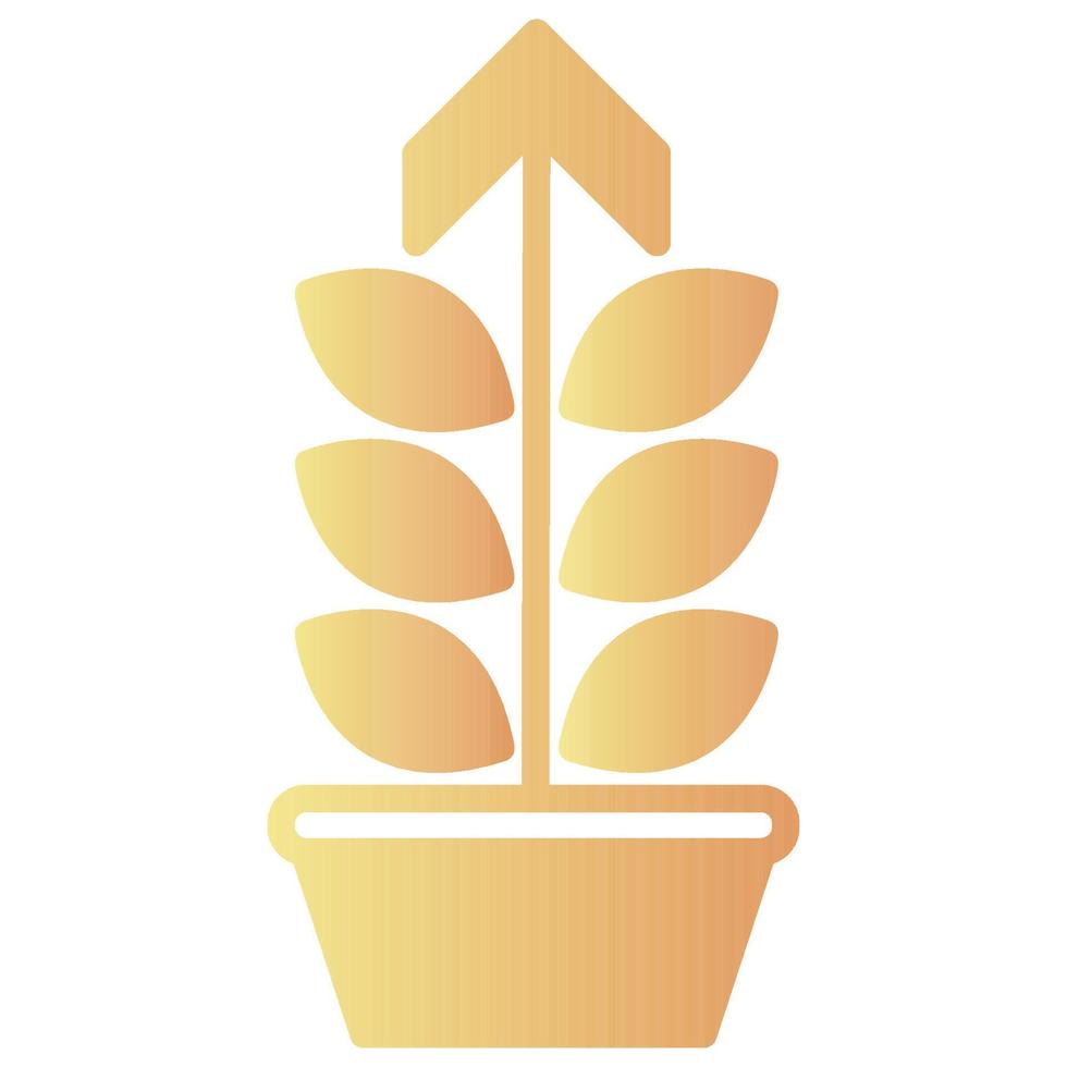 growth icon, suitable for a wide range of digital creative projects. Happy creating. vector