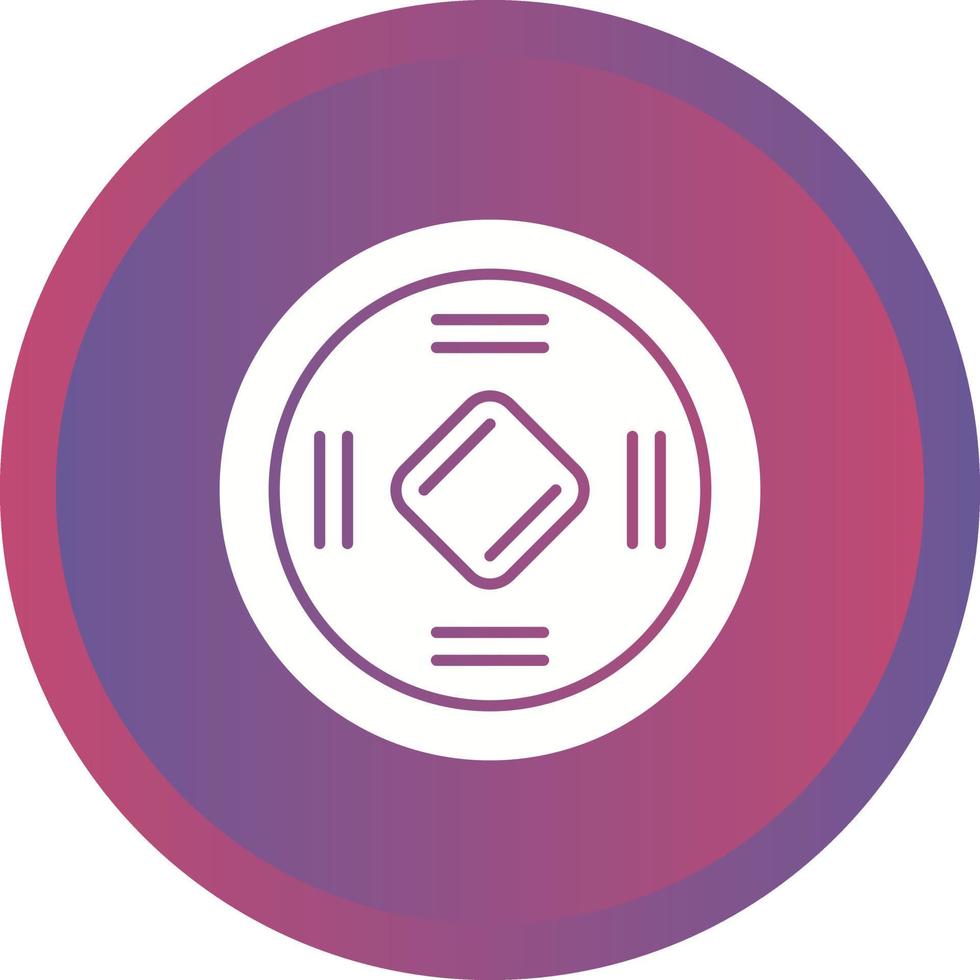 Lucky Coin Vector Icon