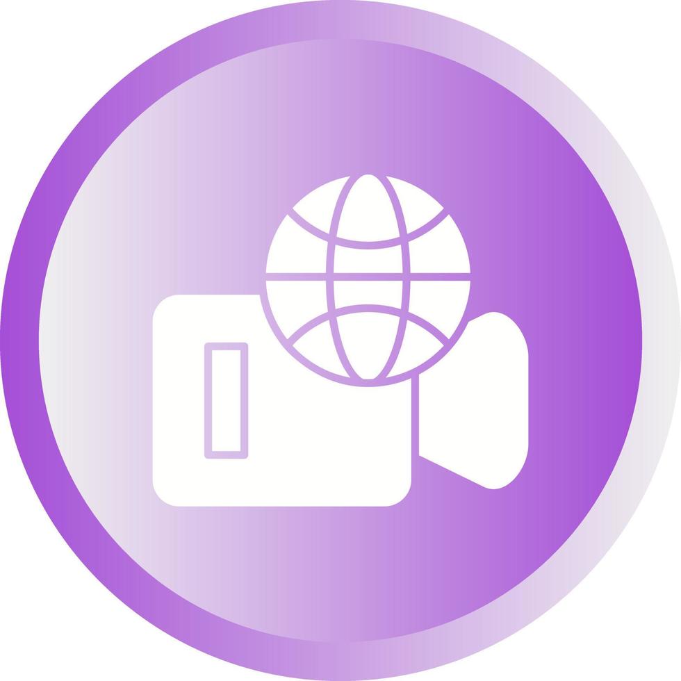 icono de vector de noticias globales