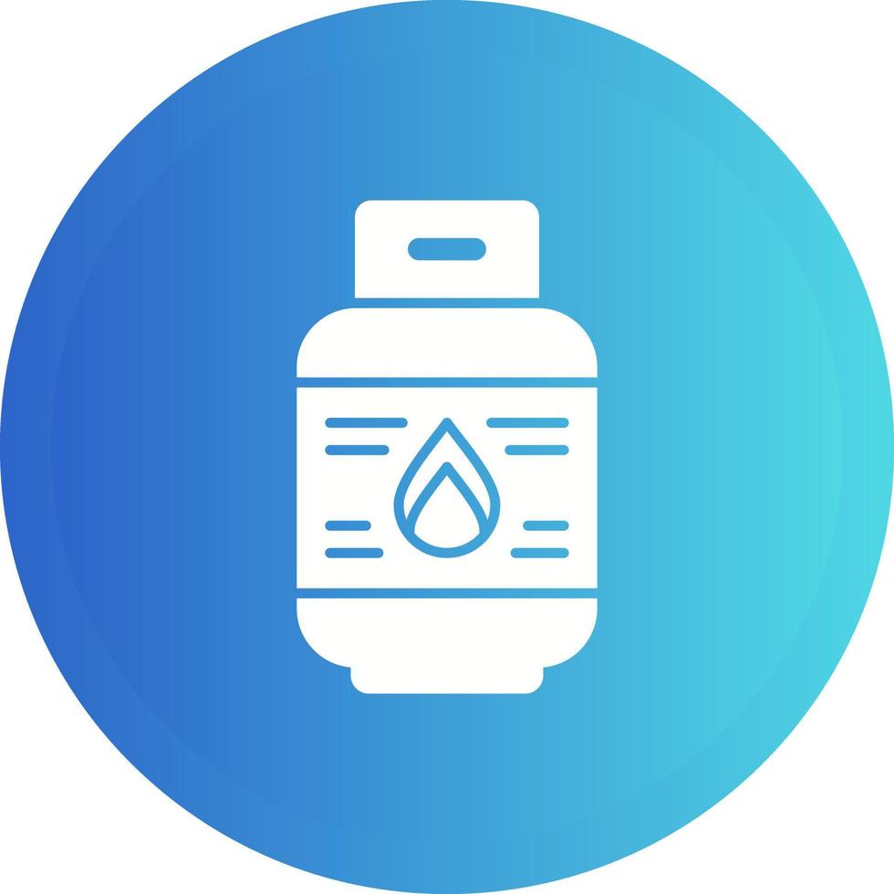 Gas Bottle Vector Icon