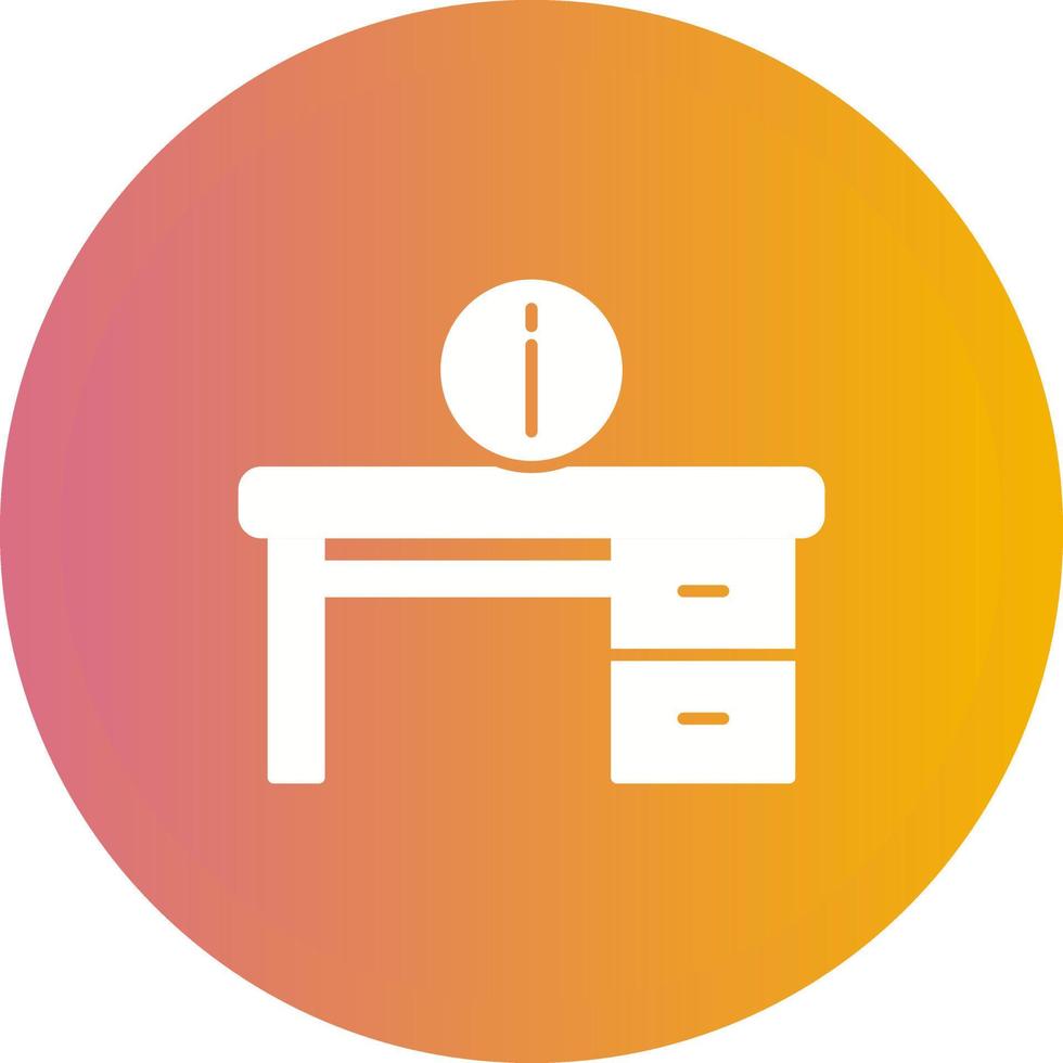 Information Desk Vector Icon