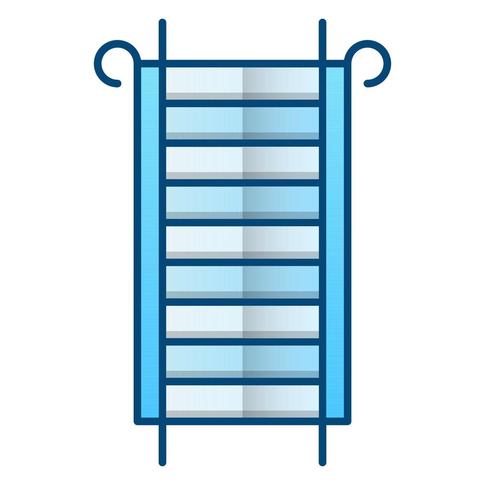 icono de escalera, adecuado para una amplia gama de proyectos creativos digitales. feliz creando. vector