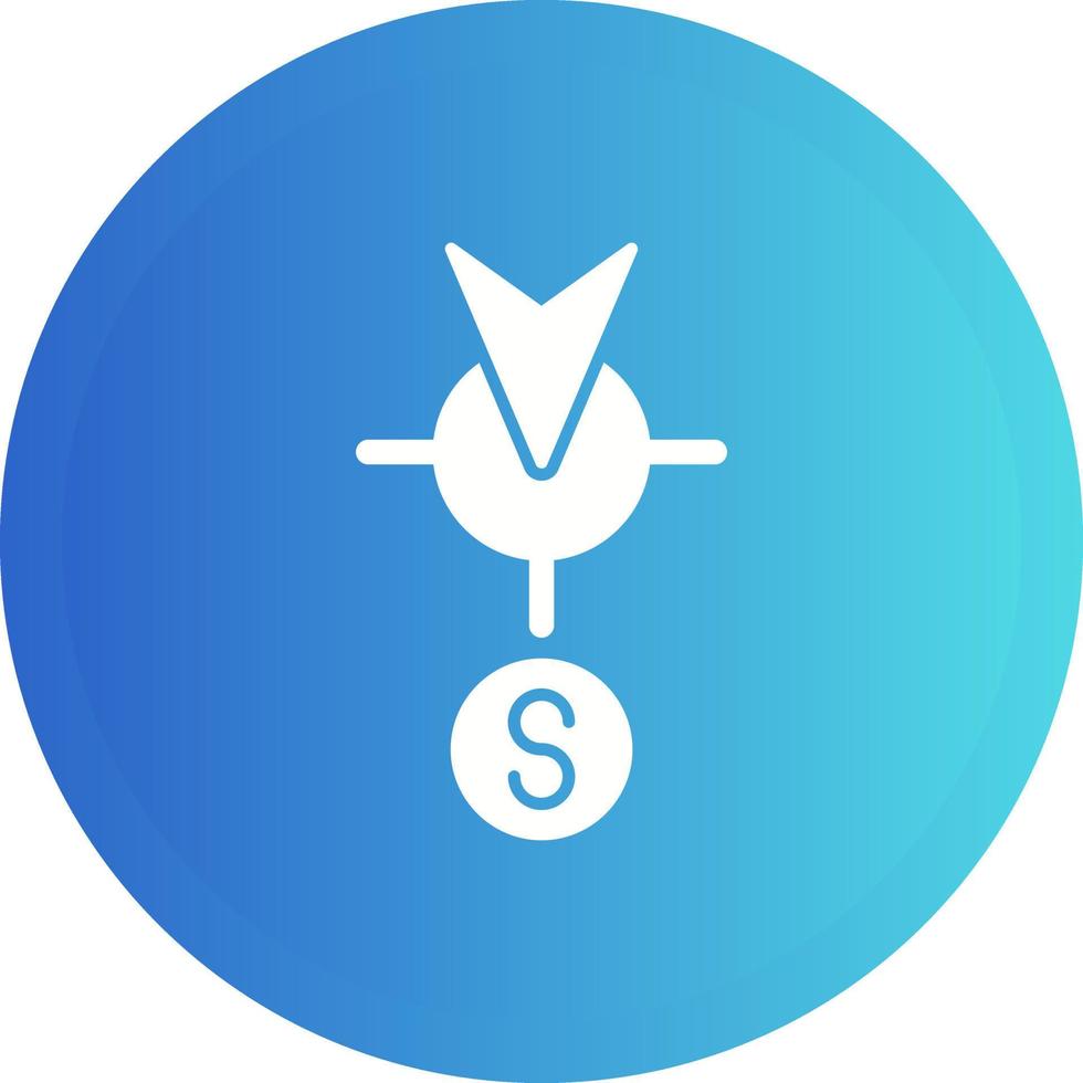 South Vector Icon