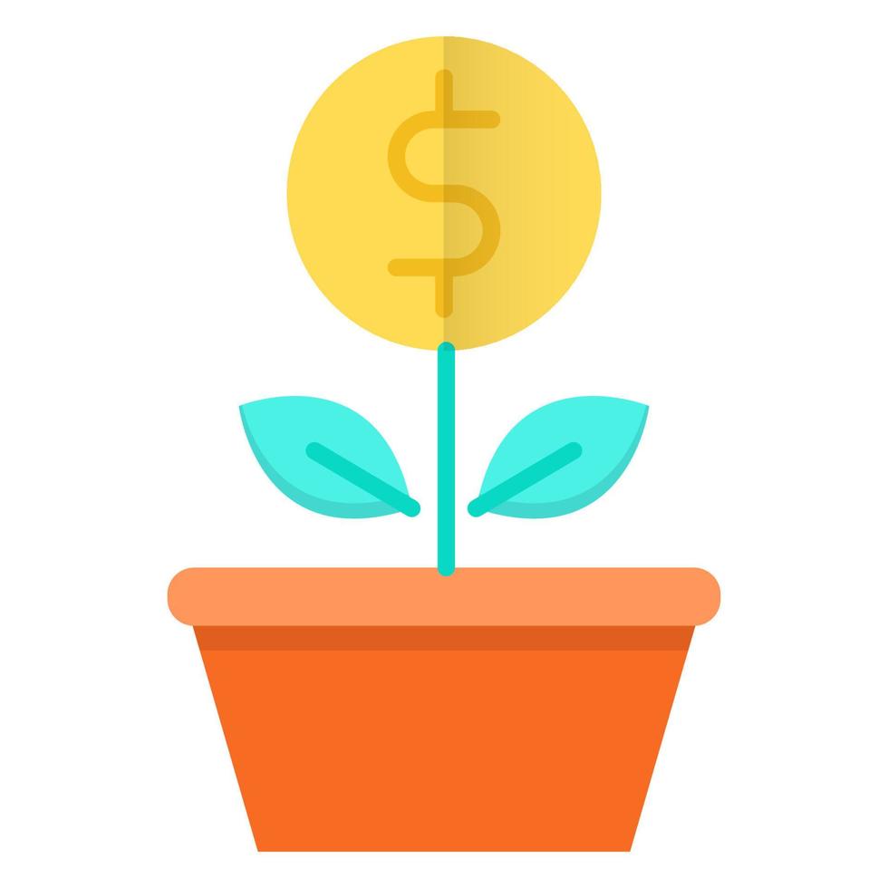 growth business icon, suitable for a wide range of digital creative projects. Happy creating. vector