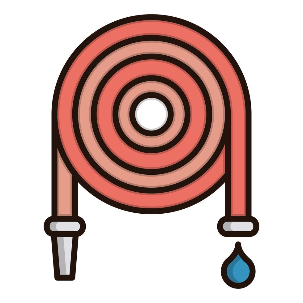 icono de cuerda de agua, adecuado para una amplia gama de proyectos creativos digitales. feliz creando. vector