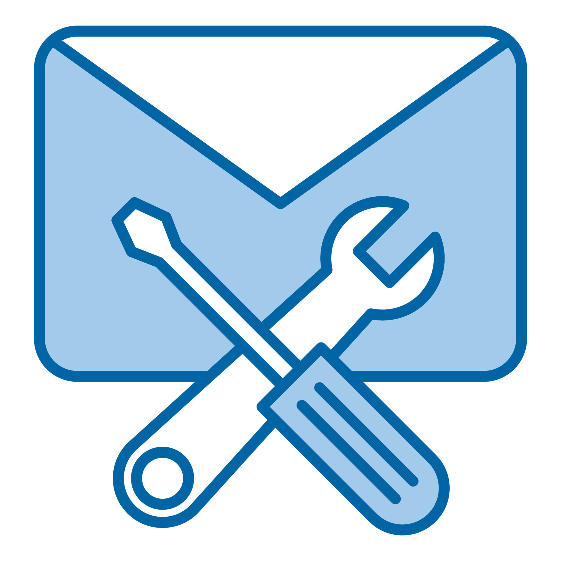 email support icon, suitable for a wide range of digital creative