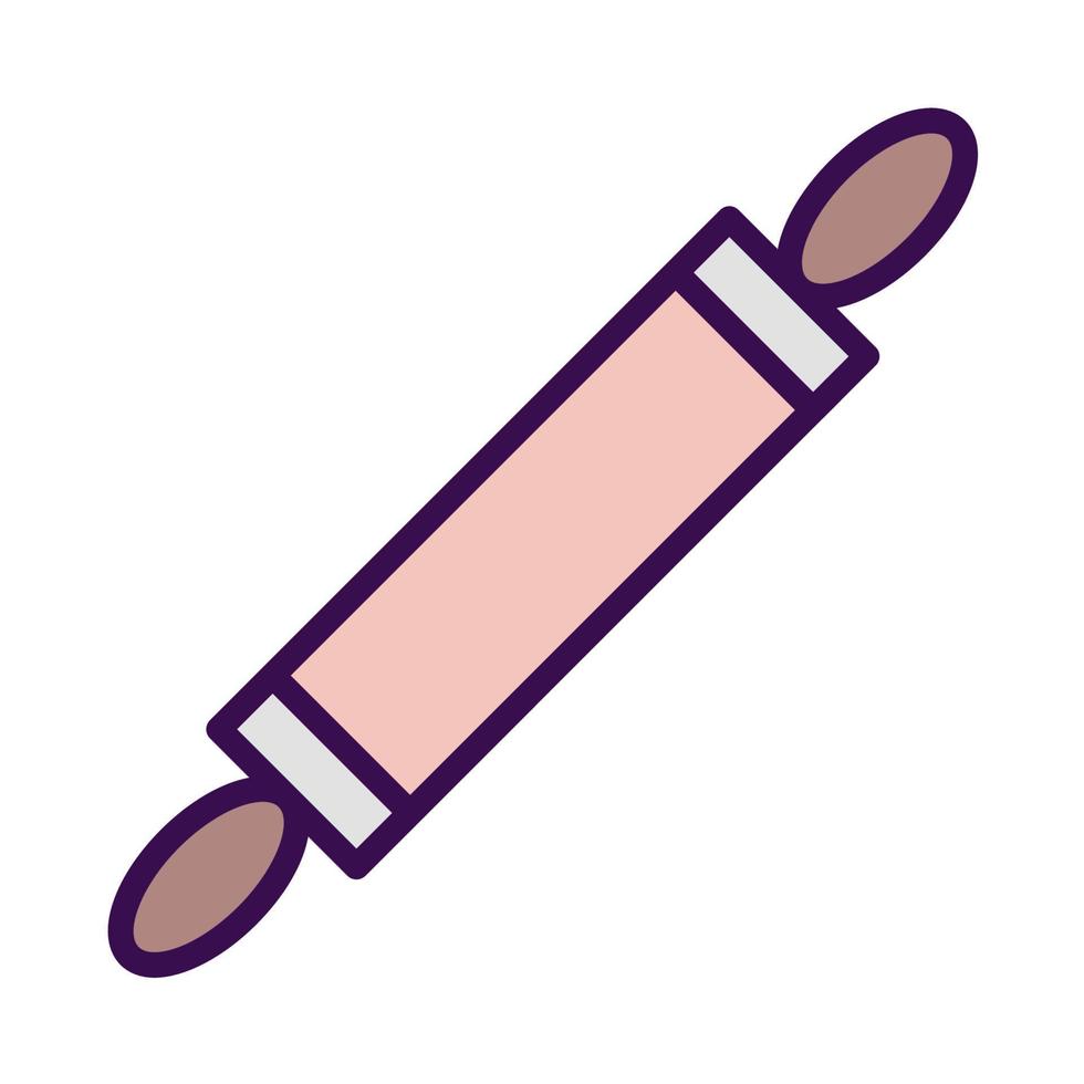 Rolling pin icon, suitable for a wide range of digital creative projects. Happy creating. vector