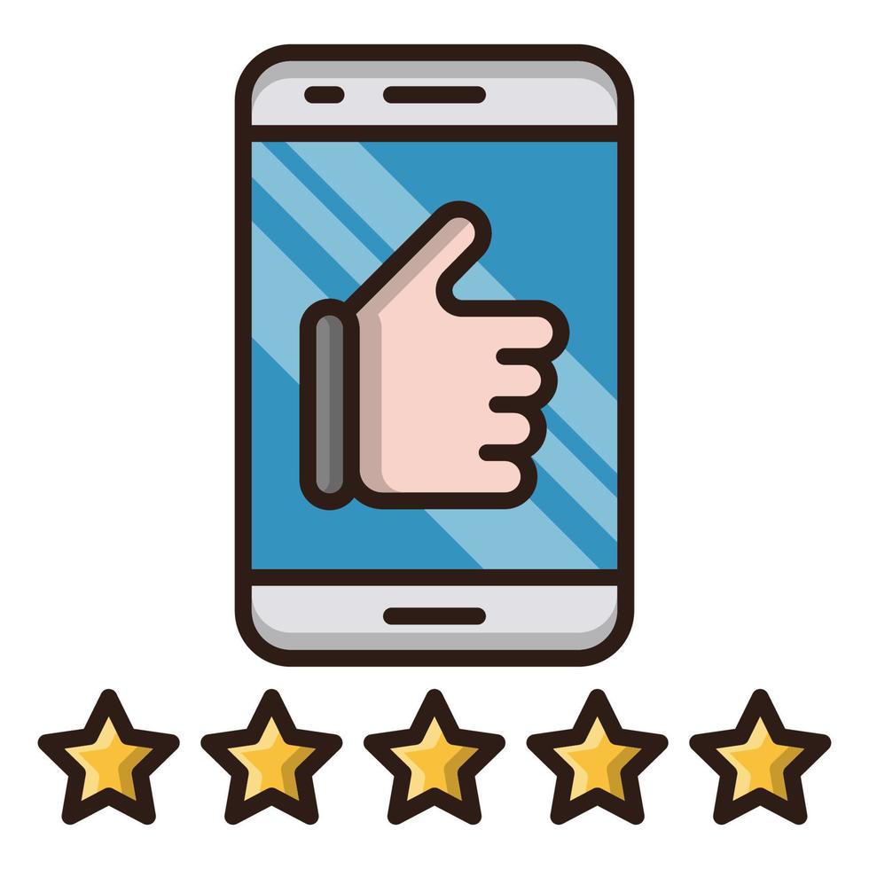 customer review icon, suitable for a wide range of digital creative projects. Happy creating. vector