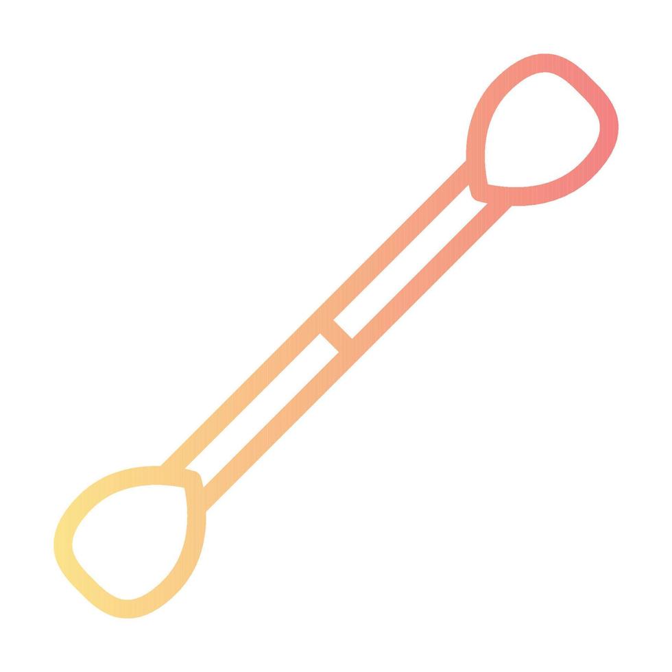 Cotton swabs icon, suitable for a wide range of digital creative projects. Happy creating. vector