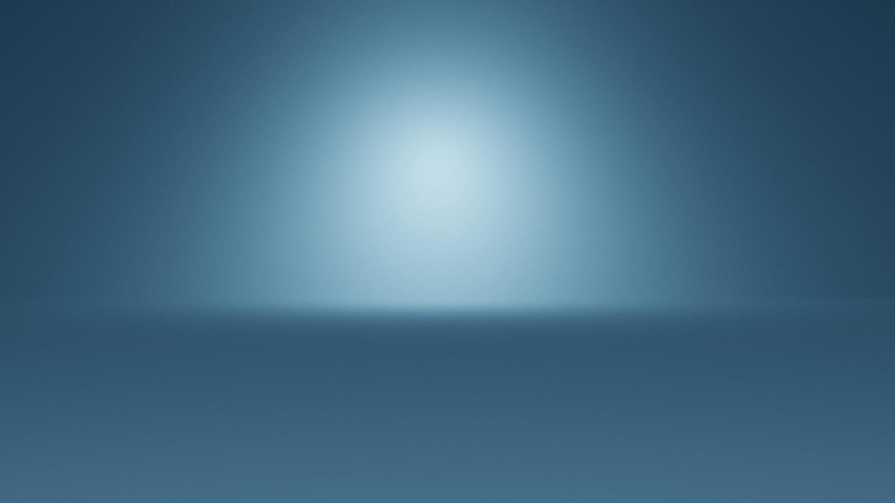 Elegant dark blue gradient background with center light for product and content display photo