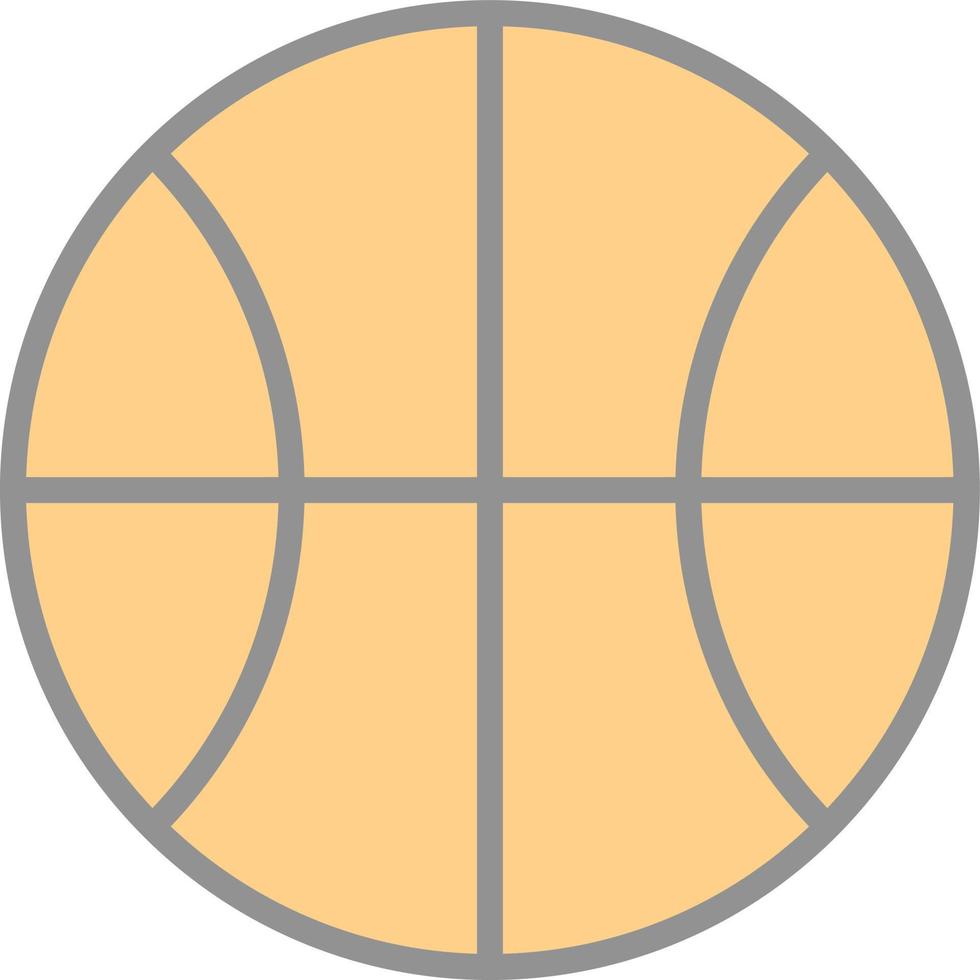 Basketball Vector Icon Design