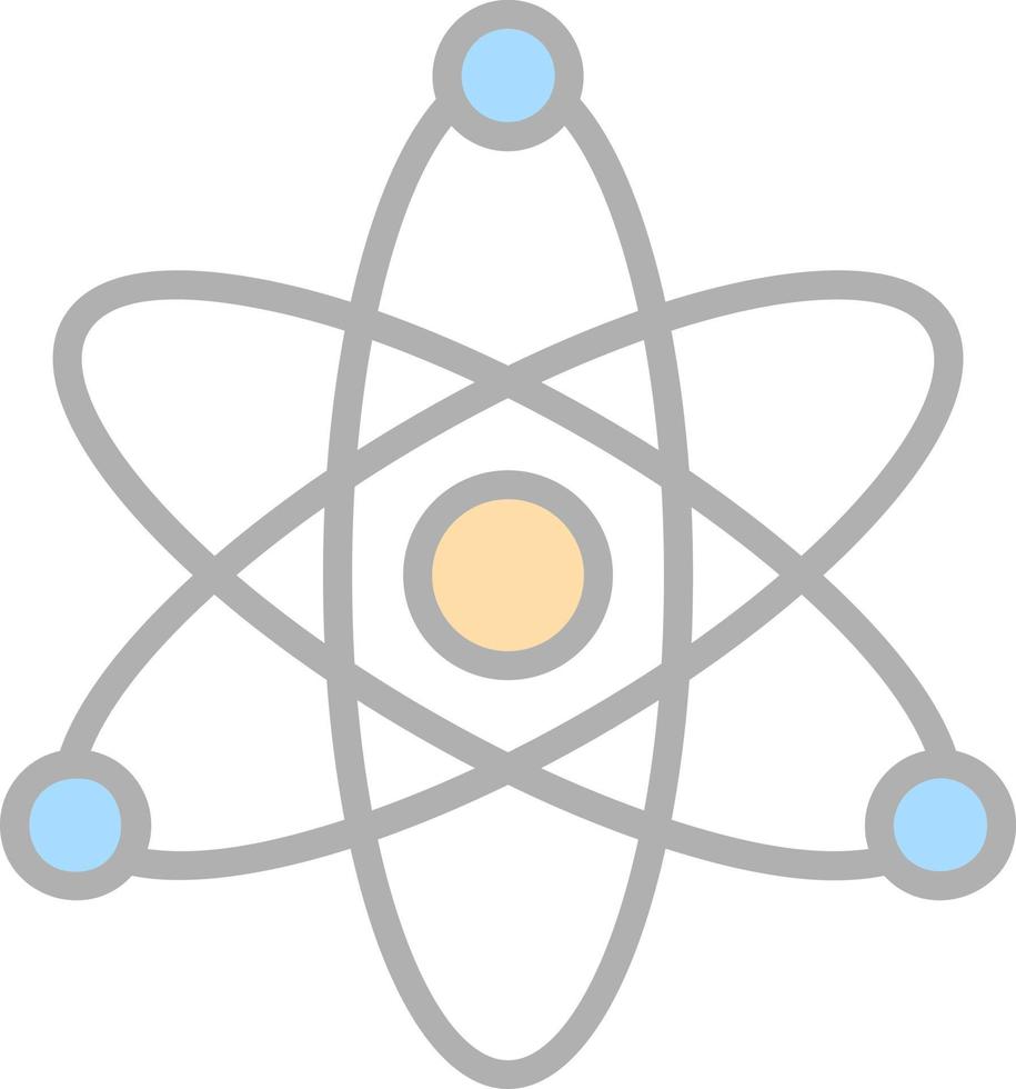 Atom Vector Icon Design