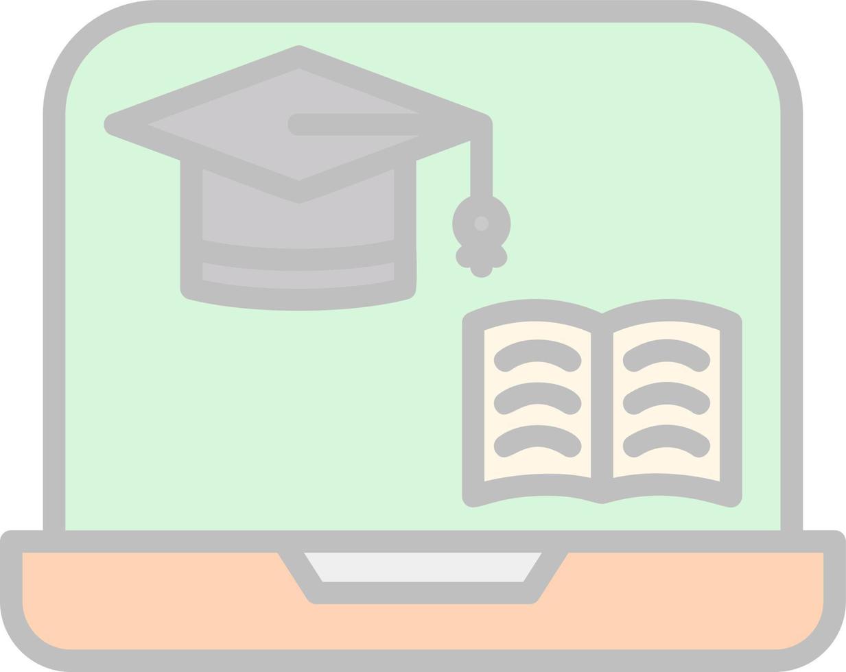 Elearning Vector Icon Design