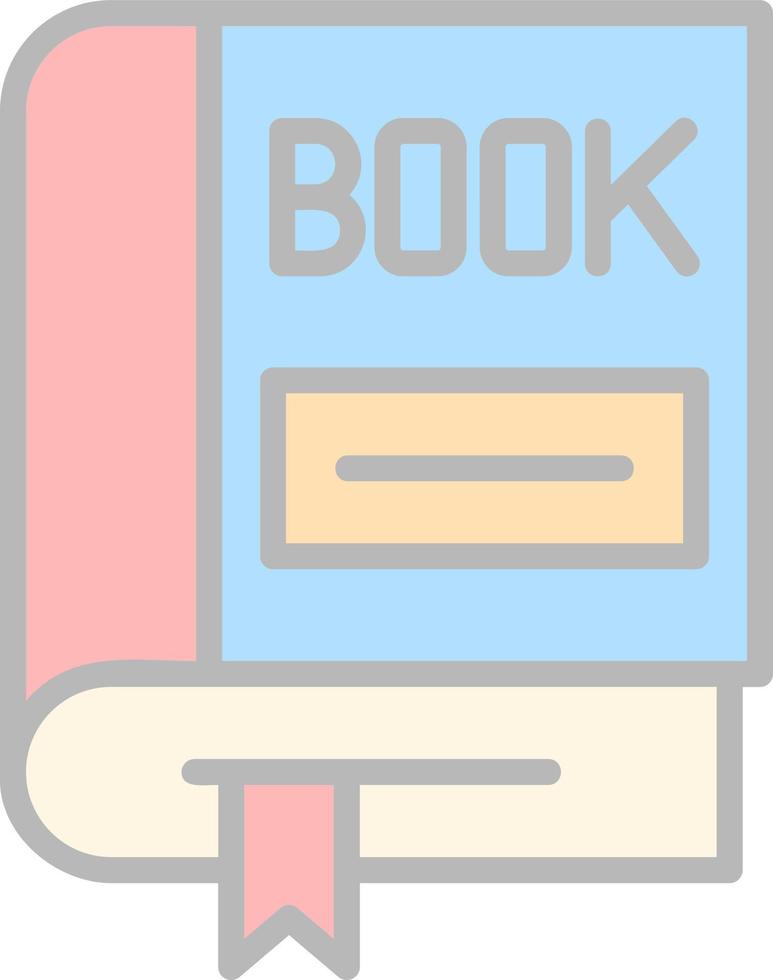 Book Vector Icon Design