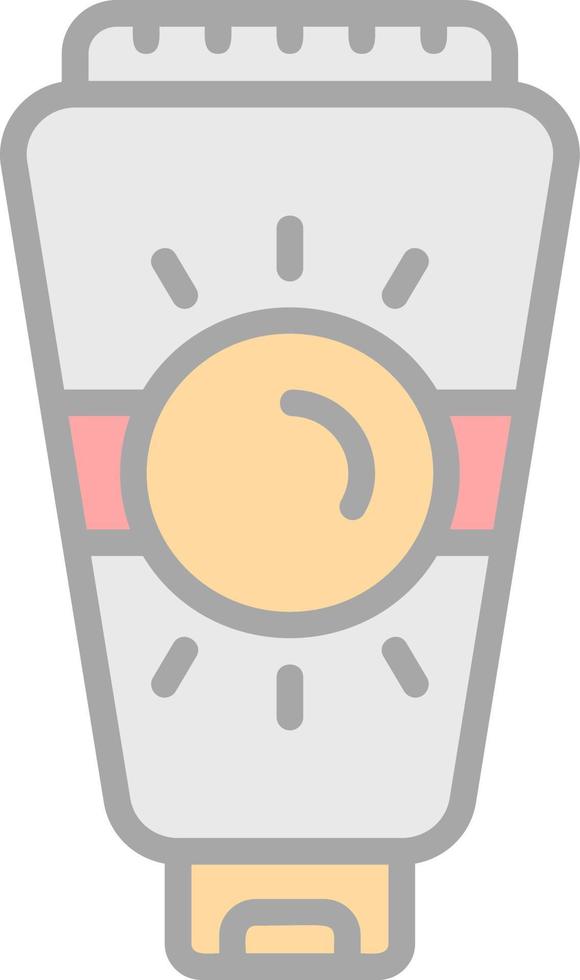 Suncream Vector Icon Design