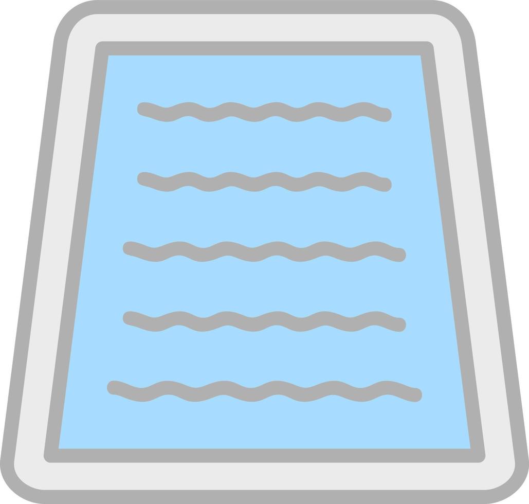 Swimming Pool Vector Icon Design