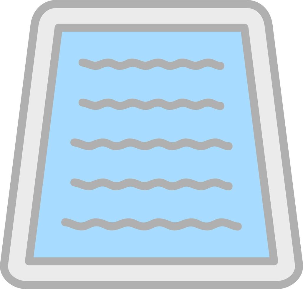 Swimming Pool Vector Icon Design