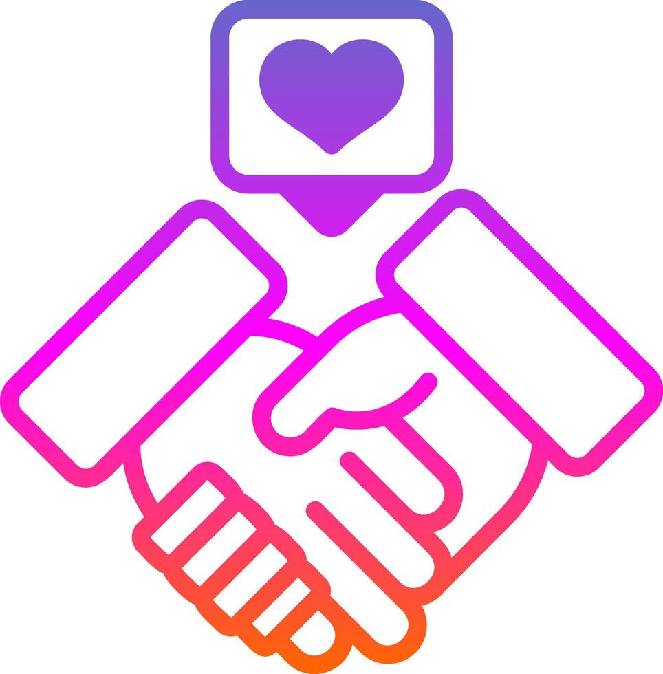 Trust Vector Icon Design