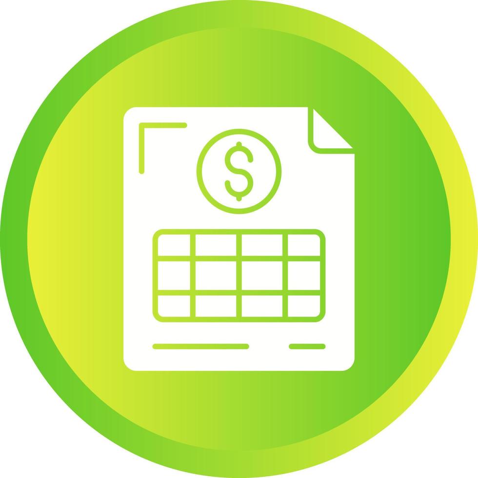Invoice Vector Icon